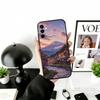 Dreamy Mount Fuji Phone Case For Samsung Galaxy A73,A72,A71,A70,A53,A52,A51,Others Soft Black Cover