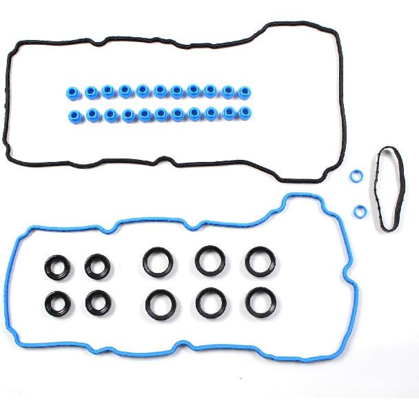 AUCERAMIC Engine Valve Cover Gasket Set Fit for 2011 2012 2018 2019 2020 for Ford F-150 Explorer Police Interceptor Utility 3.5L 3.3L V6 VS50814R1