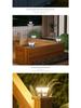 Waterproof Modern Solar Pillar Light for Outdoor Courtyard, Villa Gate, and Railing