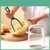 Prensador de Patatas Manual de Acero Inoxidable Prensador de Ajo Ahorra Esfuerzo Herramientas Suplemento Alimenticio Herramienta para Puré de Patatas Herramientas de Cocina de Restaurante