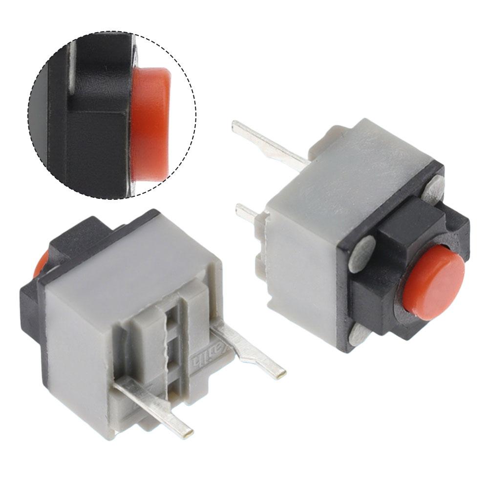20pcs Touch-sensitive Mouse Button Switches 2-pin Mouse Microswitch Mute Tactile Switch For Home Appliances Digital Products