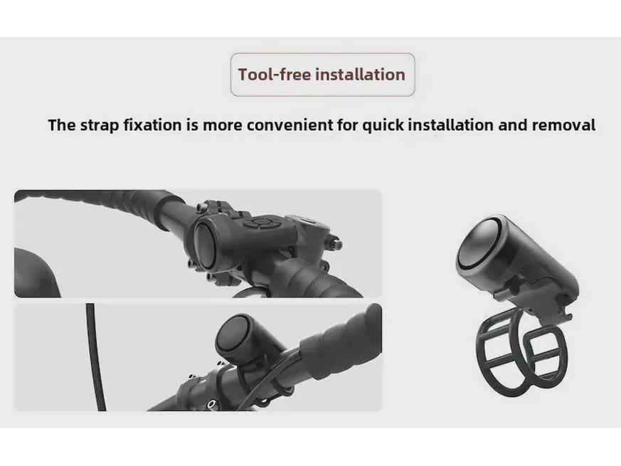 Çocuk Dağ Bisikleti Elektrikli Korna ve Yüksek Sesli Zil Aksesuarı