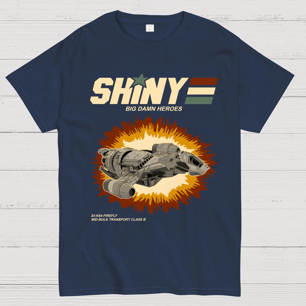 Shiny Heroes Cotton Summer Casual Cool Loose T-Shirt