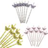 Butterfly Card Disposable Ecofriendly Paper Drinking Straw For Party Decor And Cocktails