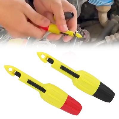 2mm/4mm Socket Wire Piercing Puncture Probe Automotive Car Repair 2pcs for Multimeter Voltage Voltmeter Testing Insulation Piercing Clip Tool