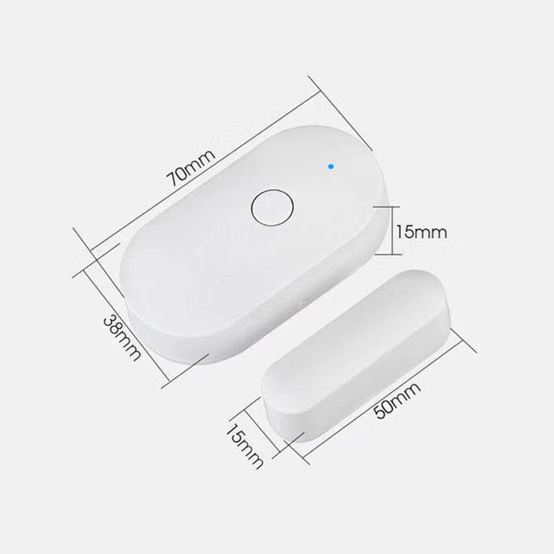 Smart Graffiti WiFi Door/Window Sensor with Anti-Theft Alarm and App Notifications