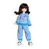 DIY 30cm Doll Clothes Handmade Doll Dress Up Fashion Doll'S Overall  Cotton Doll