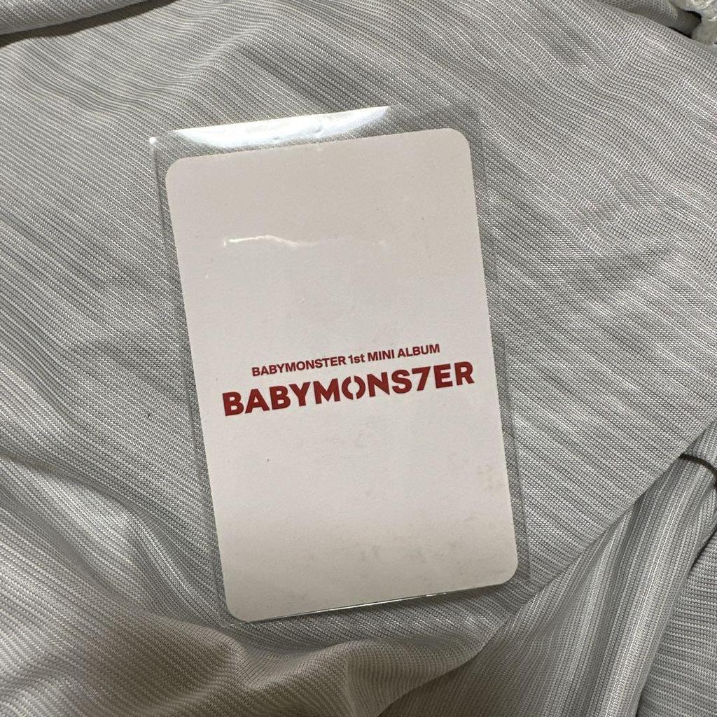 [USED] Babymonster Chikita Trading Cards Lakidro Korea Official