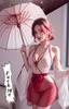 Shrine Maiden Fox Japanese Sexy Adult Couple Adult Red White Popular Cosplay Photography [LDDYCOS] Cosplay, Sexy, Erotic, Extreme, Seductive,