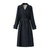 Casual Trench Coat Women's Autumn New Medium and Long High-end Versatile Fashion Commuter Jacket Double-breasted