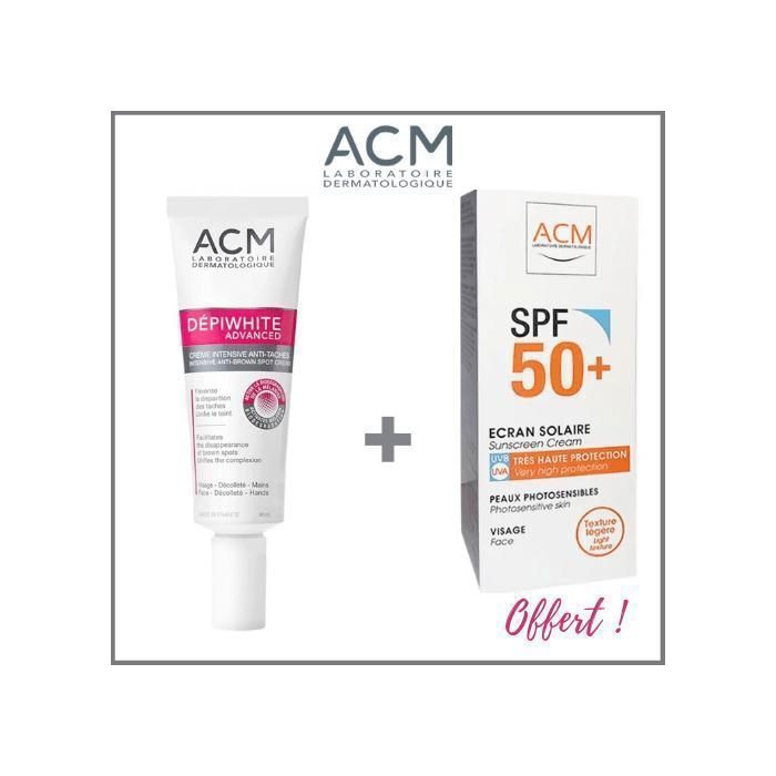 Crème Anti-Taches - ACM - Dépiwhite Advanced - 40ml - Sans Parabène - Mixte