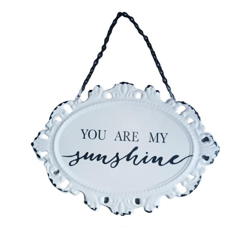Iron Wall Hanging Retro Wall Decoration Pendant Doorplate Decoration Hanging  Shop