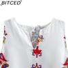 BITCED Rochie de vară largă fără mâneci pentru femei