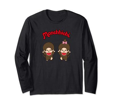 Monchhichi Grafik Langarm T-Shirt