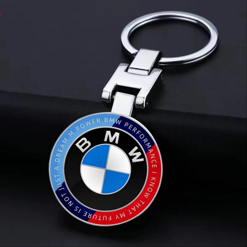 For BMW 2024 50th Anniversary New Logo BMW Emblem Luxury Car Keychain For BMW X1 X2 X3 X4 X5 X6 3 5 Series M2 M3 M4 M5 M6 M7 Acc