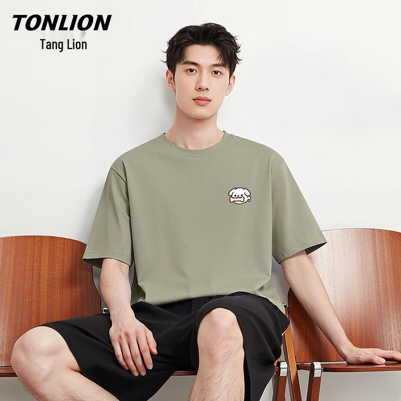 TonLion Men's Cooling Casual Short Sleeve T-Shirt