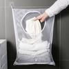 The Bathroom Clothing Storage Device: A Wall-mounted Bag for Storing Dirty Clothes and Socks for Bathroom Laundry and Change.