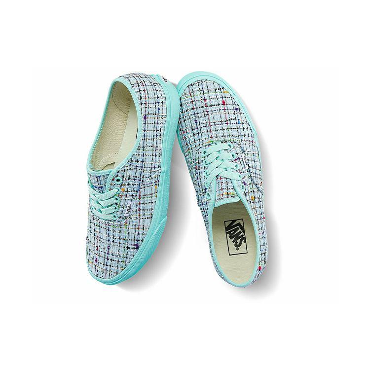 Vans Authentic Low Top Skate Shoes Unisex Sneakers Blue Multicolor VN0A5KS96SS