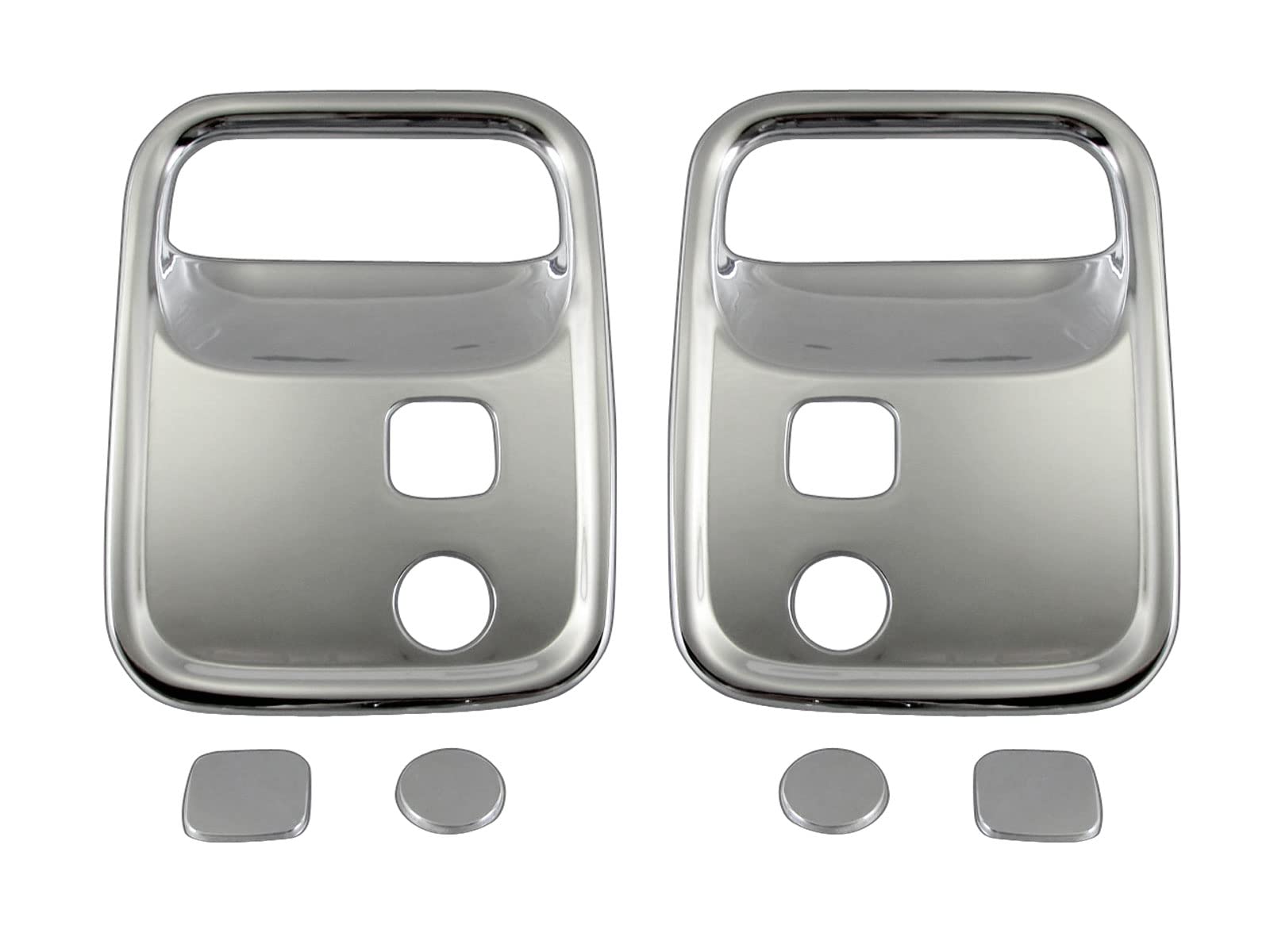 

BRIGHTZ Хромированные накладки на дверные ручки для грузовика Hijet Jumbo, совместимые с и S Hijet Jumbo (Пластина) S500P/S510P (Поздняя модель)