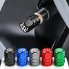 4Pcs Car Wheel Air Stem Cover Tire Valve Dustproof Caps For VW GTI Polo Golf MK6 Passat Tiguan Arteon ID.3 Jetta T-ROC CC MK7 B6 sdzh1