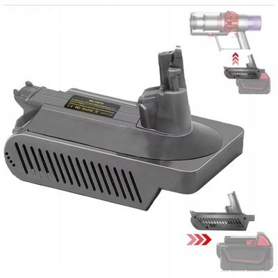 Rosfix Adapter Do Akumulatora Milwaukee 18V Do Dyson V10 – Kompatybilność Z Modelami V10 | Tworzywo ABS | Łatwe Użycie