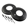 Replacement Front Upper Strut Mount Reinforcement Plate Set Compatible with For BMW 3 Series For E46 1999 2005