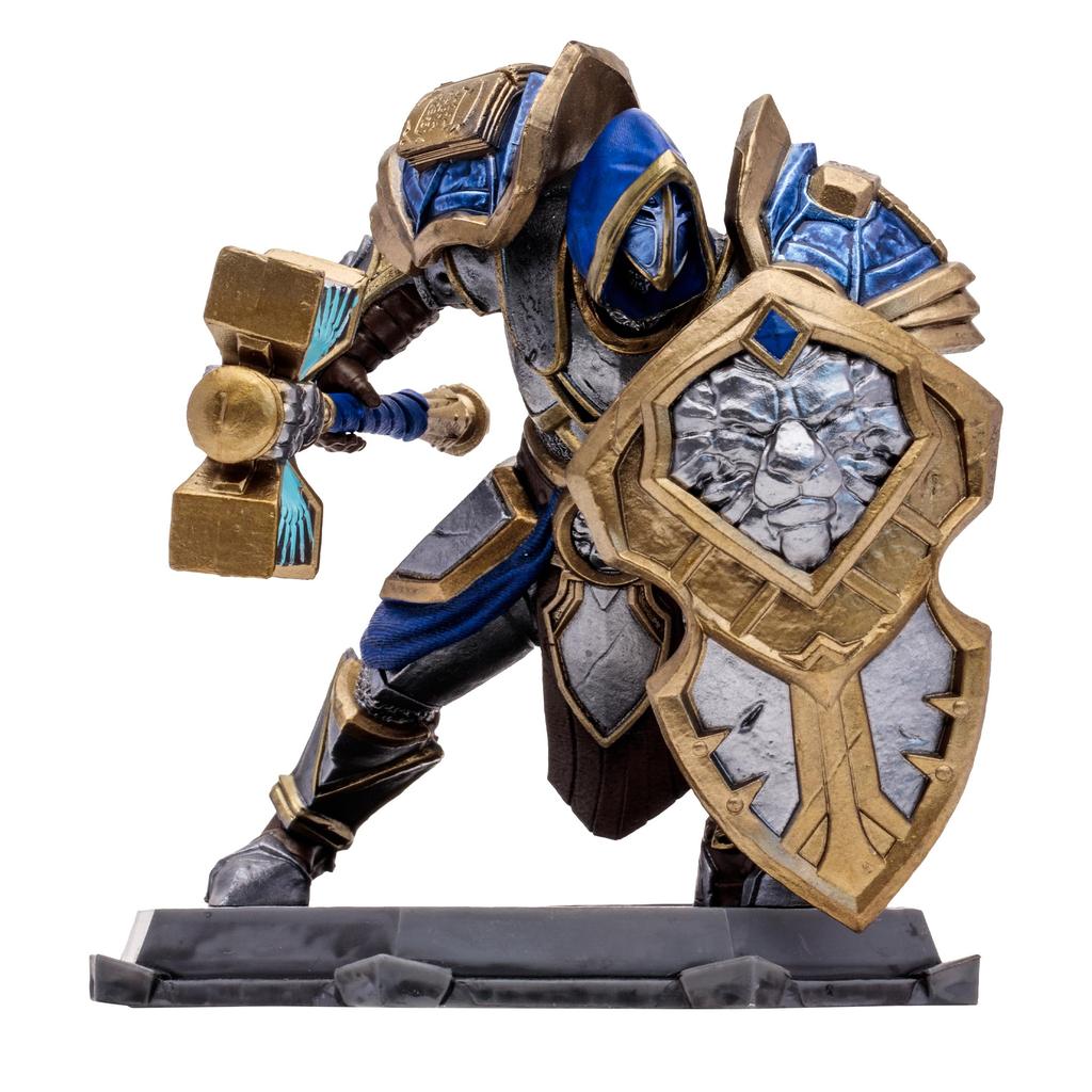 McFarlane Toys World of Warcraft Action Figure Incredibly Detailed Scale Figure Based on the Global Phenomenon 6-inch - Human Paladin/Warrior - 112