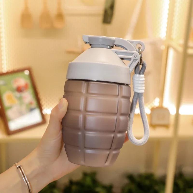 Children's Cartoon Outdoor Sports Water Cup High Appearance Level Large Capacity Students Universal Kettle Accompanying Cup
