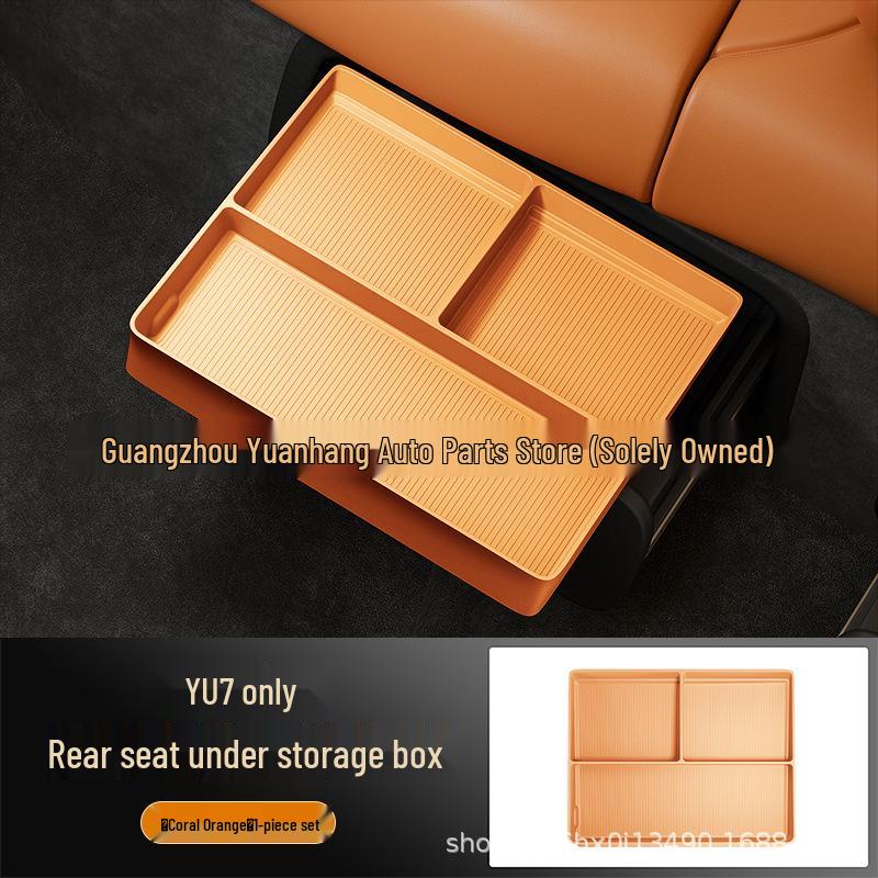 YU7 Rear Seat Under Storage Organizer for 25 Car Models - Interior Accessories