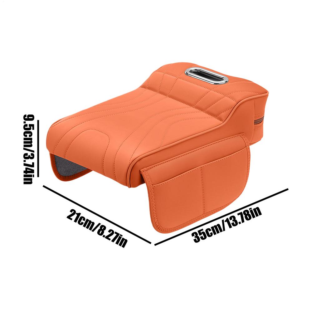 Center Console Cover Auto Armrest Protector Pad Center Console Cushion Multifunctional Auto Arm Rest Pad for Most Vehicles