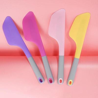 Extra Large Multifunctional Silicone Spatula Set: Baking, Mixing, Jam, Cream & Cake Spatulas.