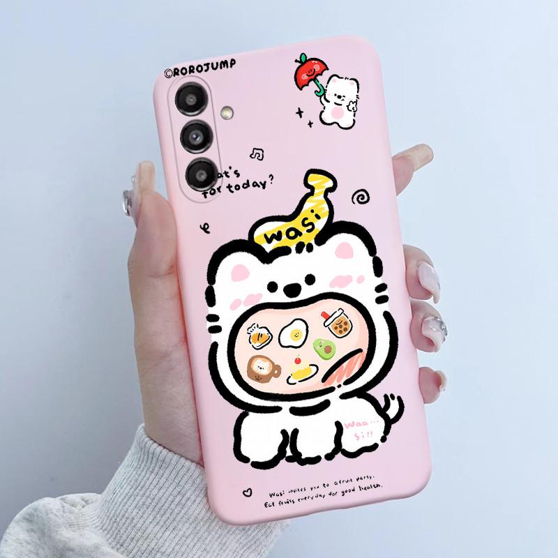 For Samsung A16 A56 5G Phone Case Butterfly Flower Girls 2025 Design Soft Silicone TPU Back Housing for Galaxy A 16 A 56 Covers