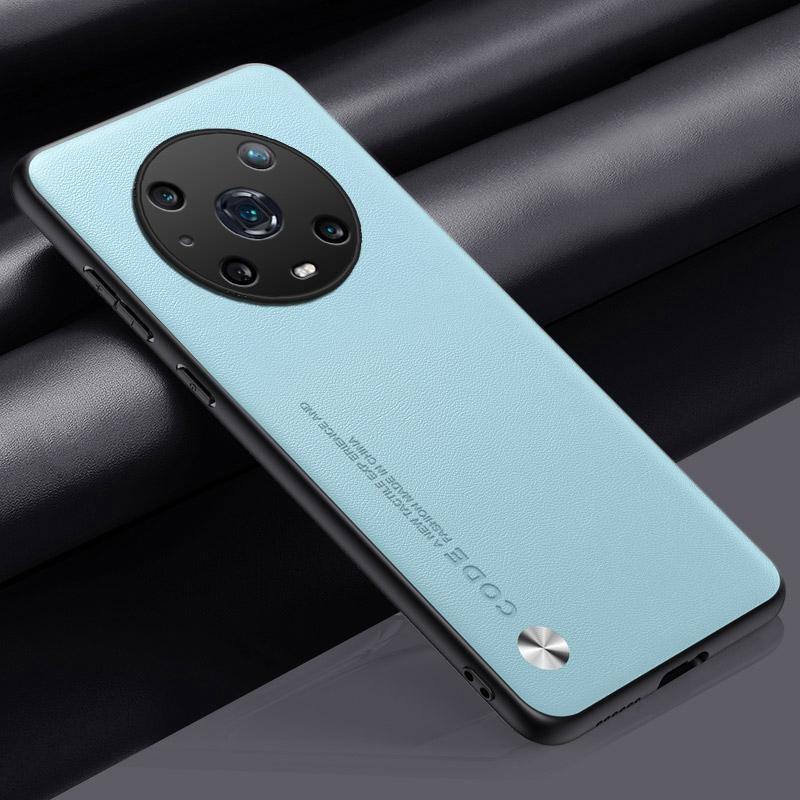Luxury PU Leather Case For Honor Magic 4 Pro 4Pro 5G Back Cover Silicone Shockproof Protection Phone Case For Honor Magic4 Pro