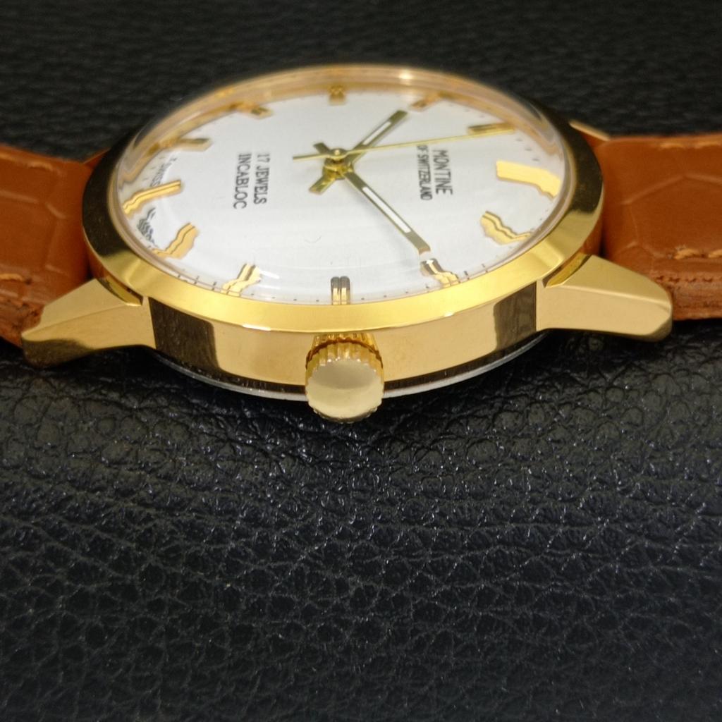 RENOVOVANÉ PÁNSKÉ PÁNSKÉ PÁNSKÉ HODINKY PÁNSKÉ PÁNSKÉ PÁNSKÉ HODINKY VINTERNÍ VINTAGE MONTINE 17J NAVÍJENÍ a285405-10 Montine-a285405-2