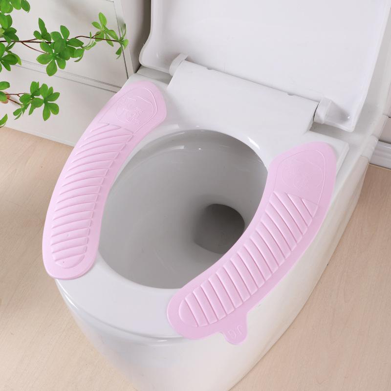 Eva Toilet Seat Cover Mat Summer Soft Washable Closestool Mat Seat Case Toilet Lid Pad Cover Bathroom dropshipping