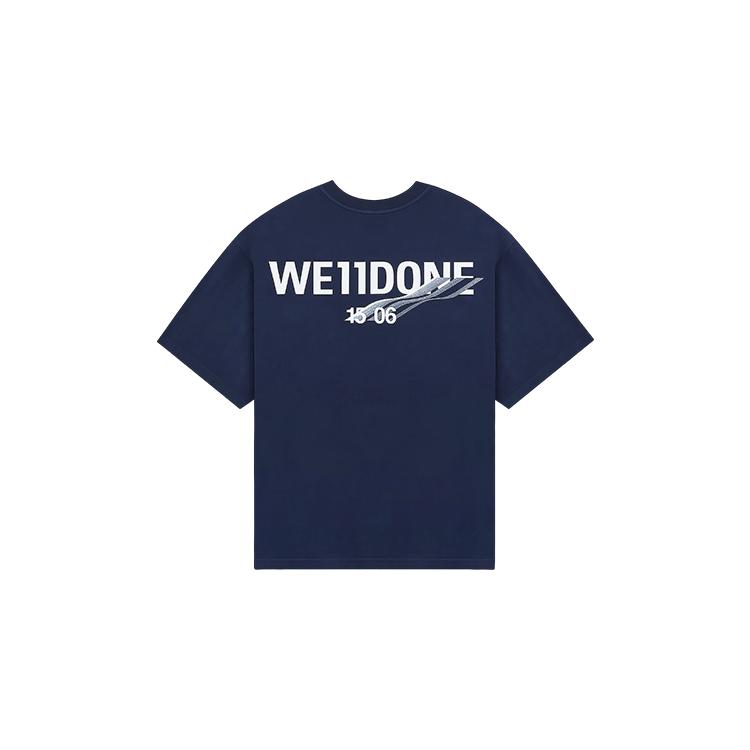 WE11DONE T-Shirts Unisex Crew Neck Moderate Straight Fit WD-TT1-23-992