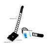 100 Pcs Strong Black Cable Zip Tie Mounts Outdoor Sticky Cable Clips Self Adhesive Wire Fasteners Cable Organizer Holder
