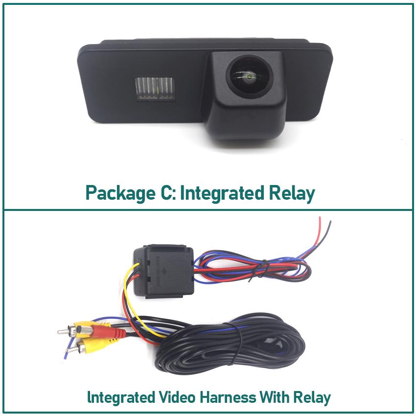 Car Rear View Reverse Parking HD CCD Camera For Volkswagen MK4 MK5 Mk6 Golf 5 4 6 Passat CC B6 Polo Jetta Magotan Bora Scirocco