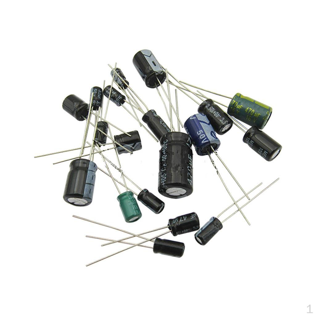 

Електролітичні електронні біти 1uF - 470uF RangeAssortment Set Package