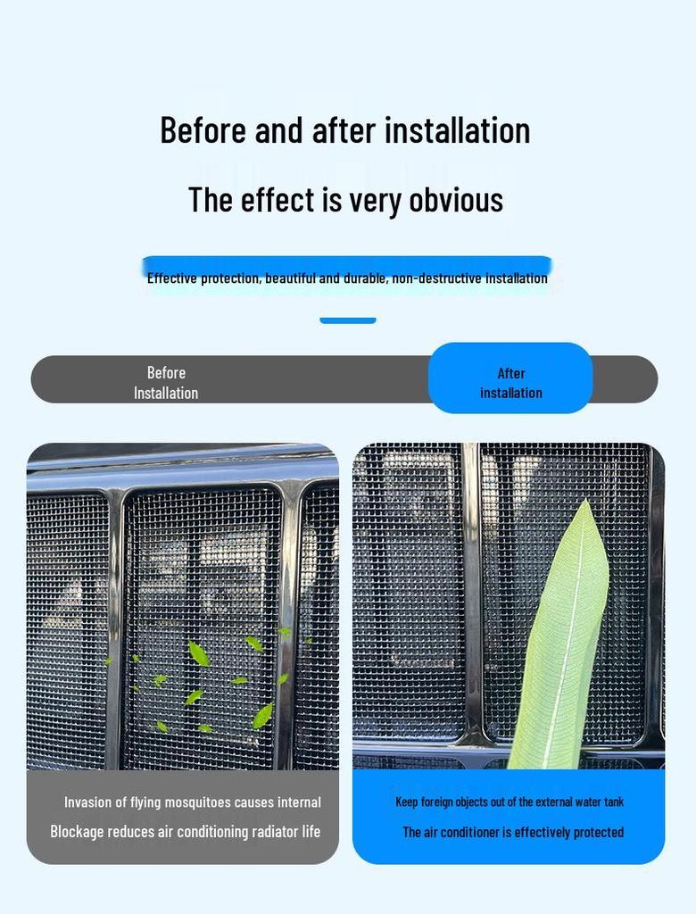 Xpeng P7 Protective Intake Grille Insect Net Cover