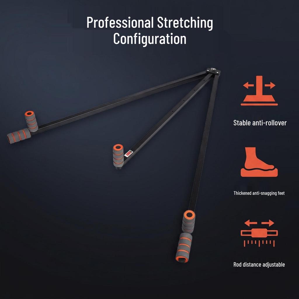 Adjustable Leg Stretcher: One-Leg Split Trainer & Hip Opener for All Ages - Perfect for Yoga, Dance, and Fitness Stretching.