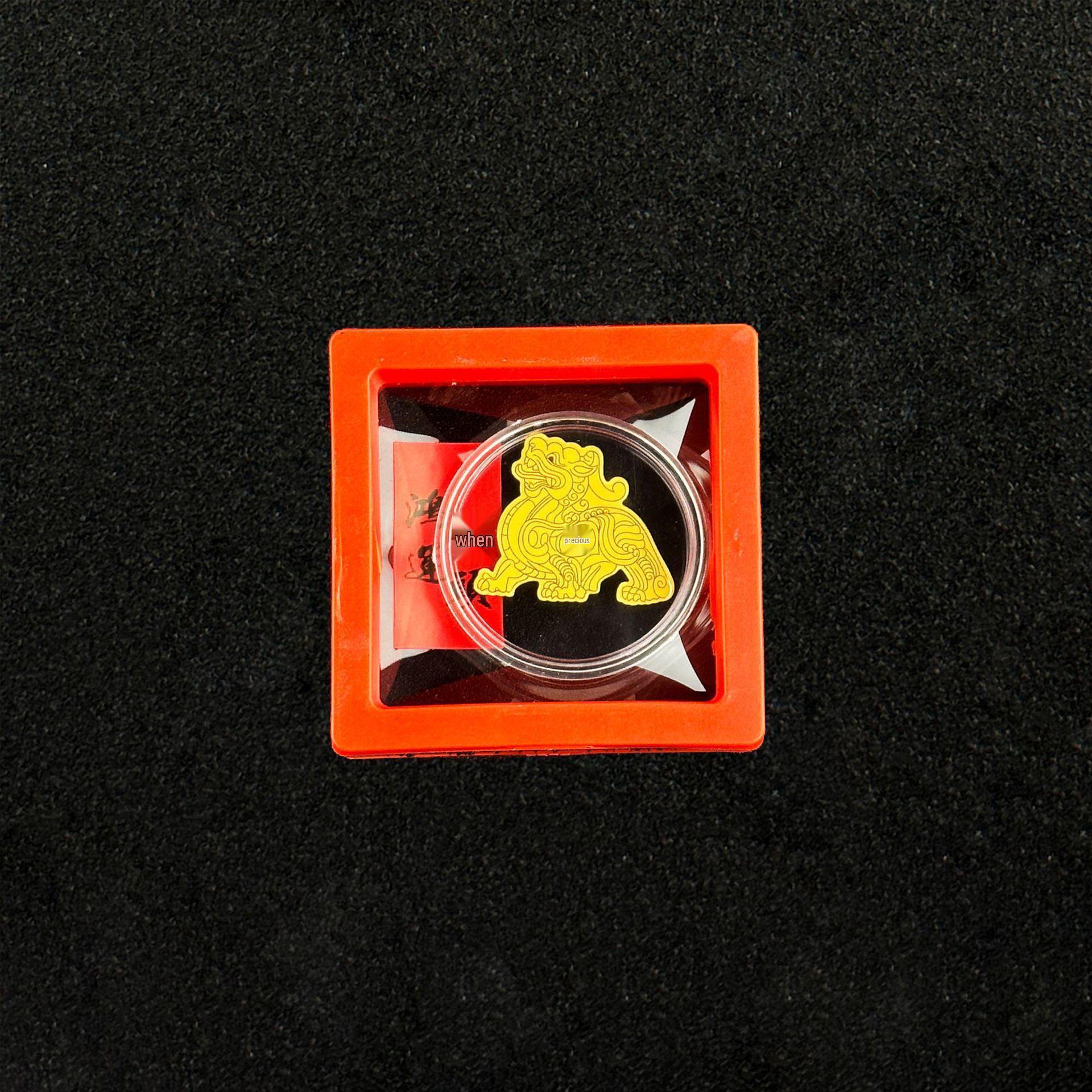 

Gold Lucky Cat Phone Sticker - Fortune & Traffic Booster, Perfect Gift, Hot-Selling Gold Foil New Year Keepsake.