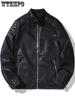 Men's Casual Jacket Stand Collar Motorcycle TOP -  Breathable, Durable Fabric - For Everyday Wear & Outdoor Activities - Ideal Gift for Men