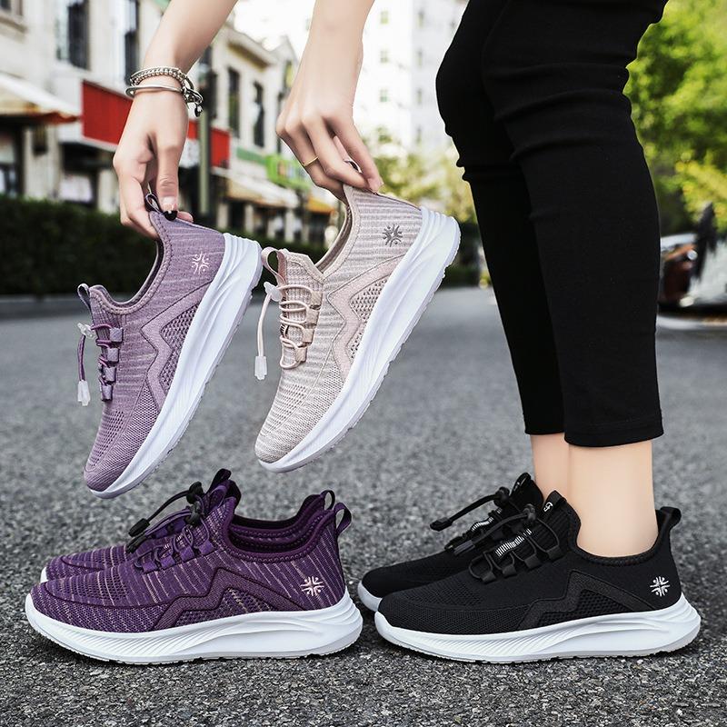 Shoes Women's shoes Autumn soft-soled sports shoes Light and comfortable casual shoes Versatile single shoes