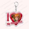 Portachiavi Carino I Love My Boyfriend Chibi per Accessori Law Pet Strade Lawrence Ren Hana Owo Portachiavi Gioielli Amici Fan Regali