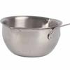 Butter Warmer Pot All In One Flat Induction Bottom Stainless Steel Mini Butter Hot Pot Milk Pot Small Saucepan 300ML