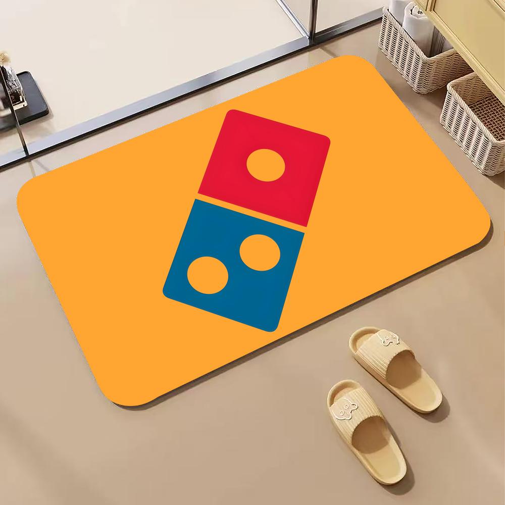 Бренд D-Domino's Коврик для пола, Диатомовый коврик для ванной, Быстросохнущий, Впитывающий, Нескользящий коврик для двери