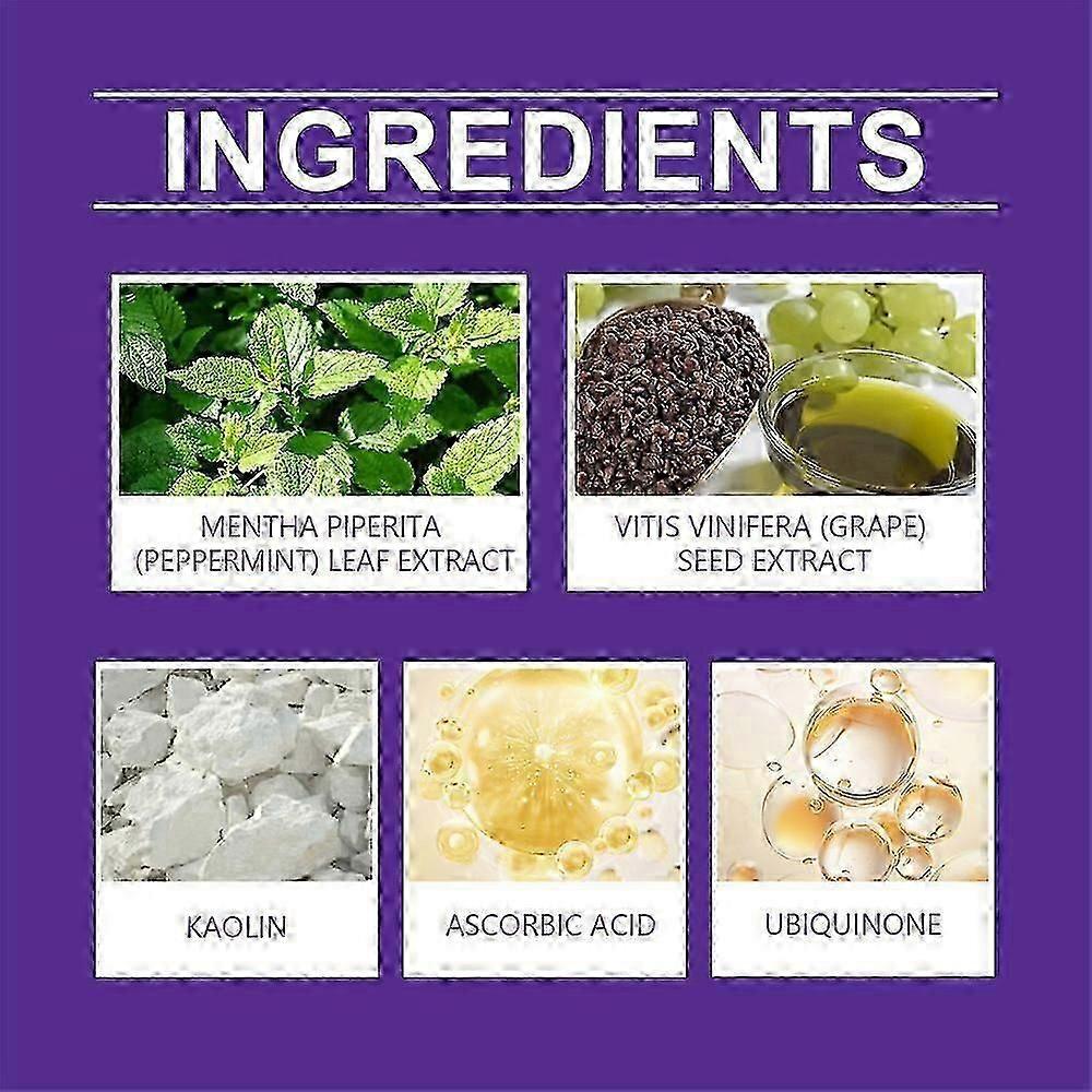 1-3pcs Teeth Restoration Mineral Powder, Teeth Whitening Remove Stain, Oral Clean Fresh Breath Improve Smell, Purple Bleaching Toothpaste