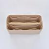 Tote Bag Insert Organizer Felt Insert with Multiple Pockets Makeup Phones Keys Organizer Protector for Tote Bag Interior Use