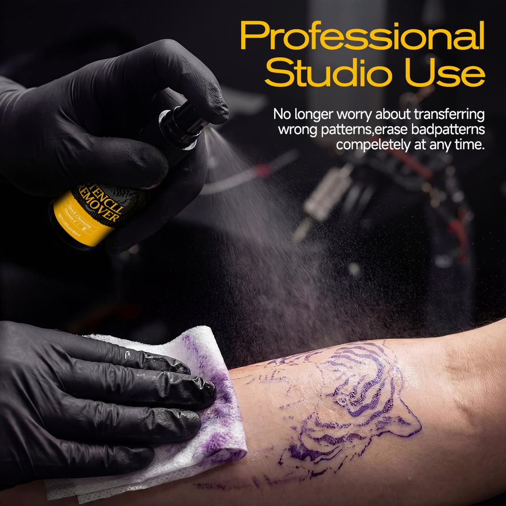REMOVER Is Suitable for Removing Pattern Stencils on the Skin, Spray Remover, Suitable for All Skin Types